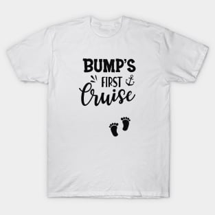 Pregnancy - Bump's first cruise T-Shirt